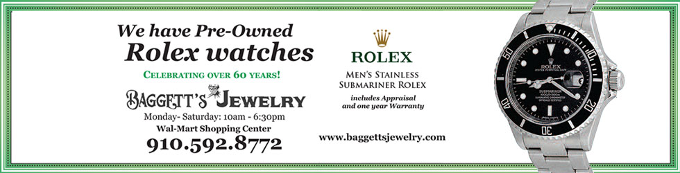 Pre-Owned Rolex Watches at Baggett's Jewelry